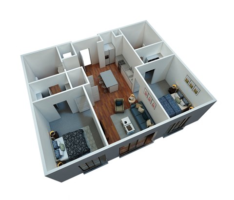 723 Nathan Place Studio-2 Beds Apartment for Rent - Photo Gallery 2